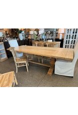 TAB3303 Trestle Dining Table 96.4x39.3x30.7