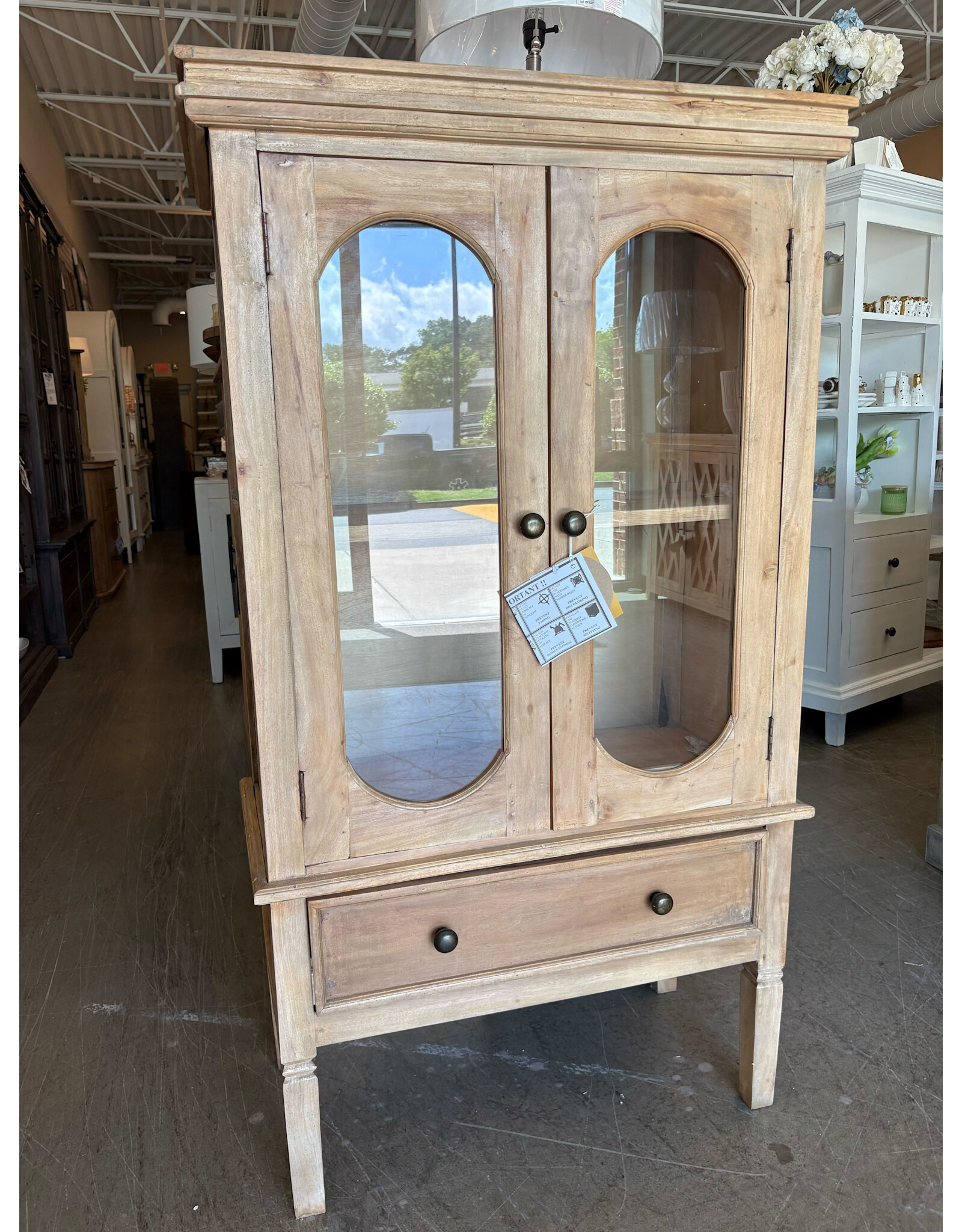 CAB382 Greenwich Accent Cabinet 31.5x15.7x55.1"H