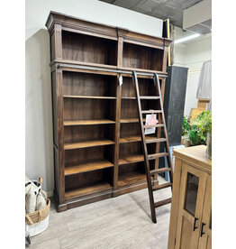 CAB1377-2SK Farmer Book Case 2 Column 68 1/8x17 3/4x93H