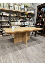 TAB367 Cross Based Dining Table 72x42.1x29.8"H