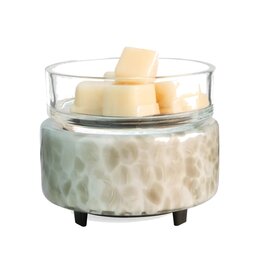 Swirl Glass Classic 2 in 1 Warmer CW2SGS