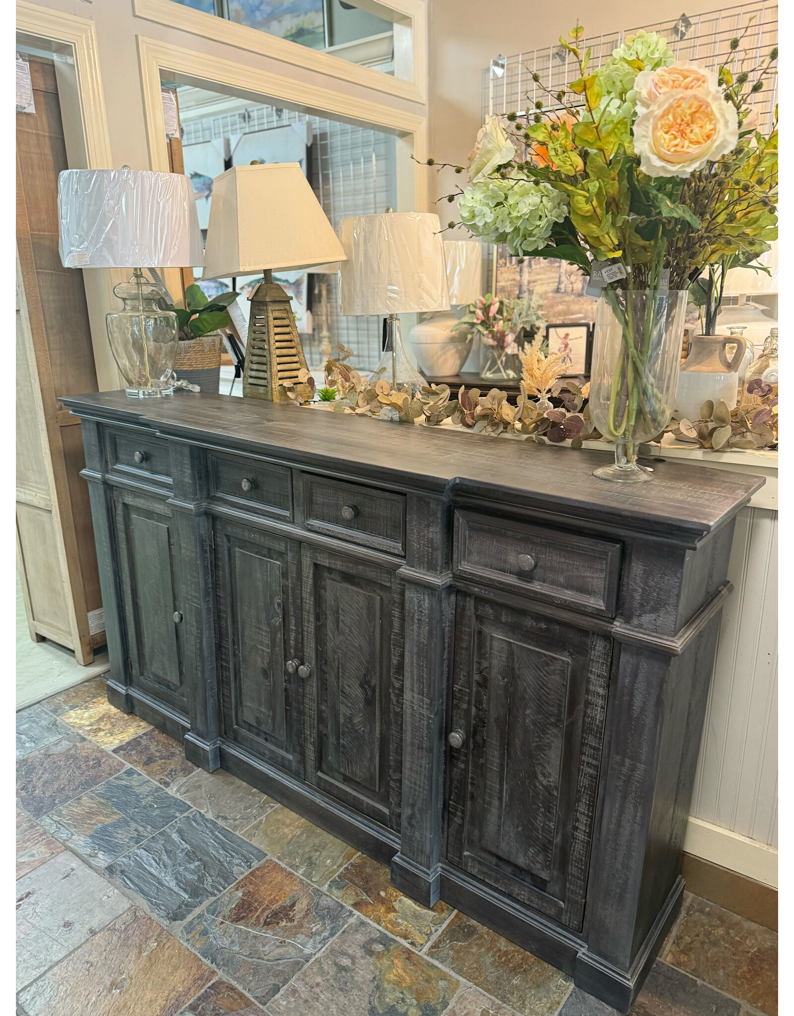 Com 49 Savannah 4DRW/4DR Buffet 77 × 16 × 43 in