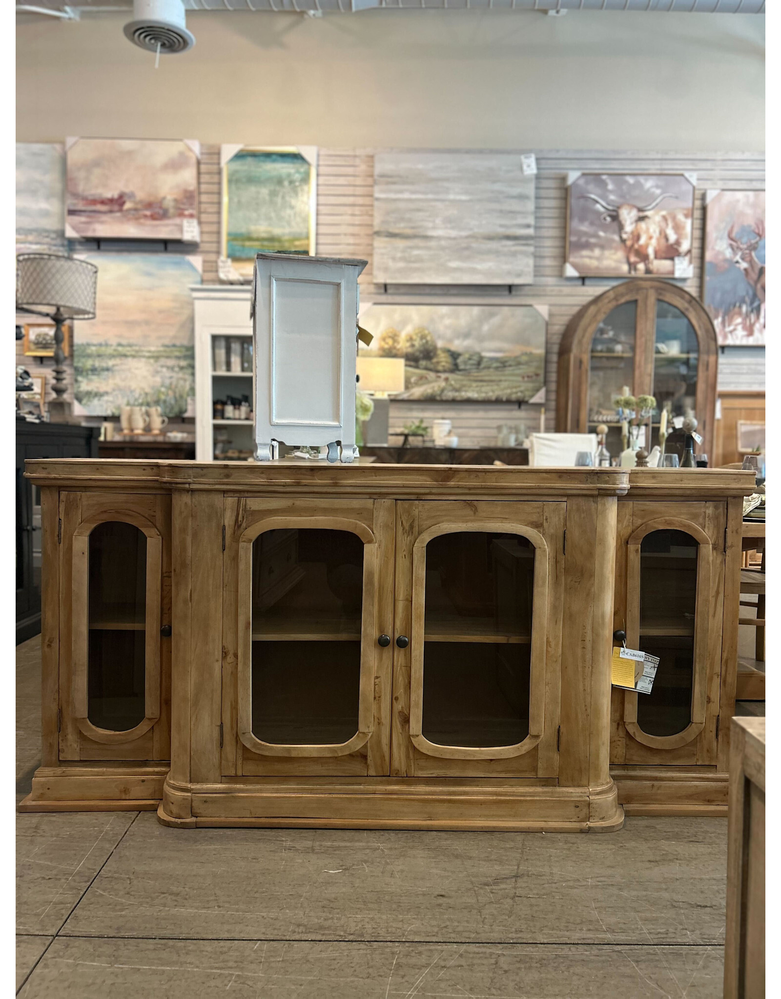 CAB616 Cambridge Credenza 76x18.1x37"H