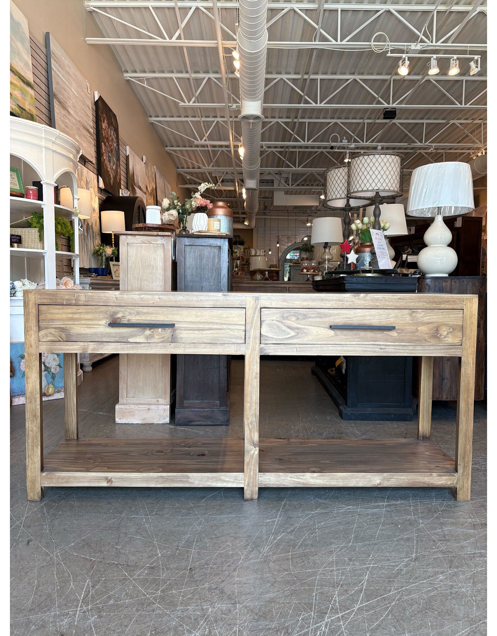 CON 2503 Findley Sofa Table 72x18x34