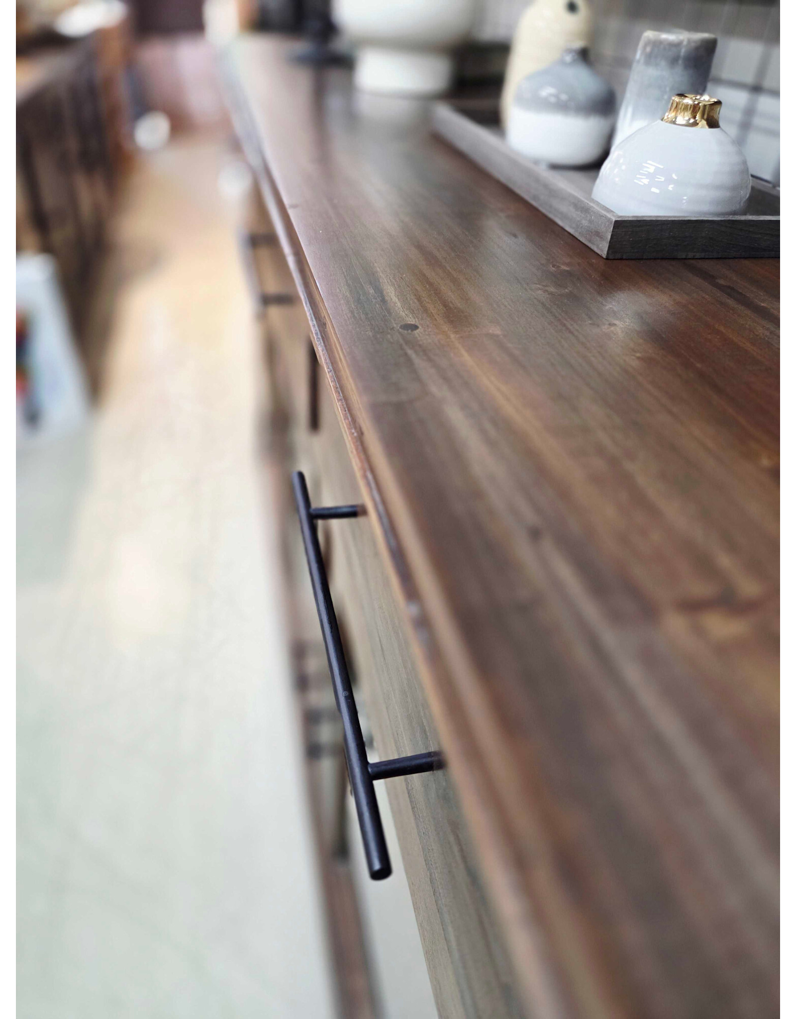 CAB625 American Glz Credenza 98.8x17.7x44.1"H