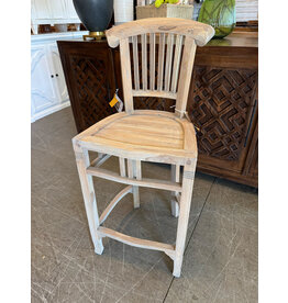 CHA036 Barstool 17.7x16.7x42.7"H Driftwood