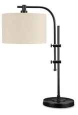 Metal Accent Table Lamp 11" x 17.75" x 26.38"  L206043
