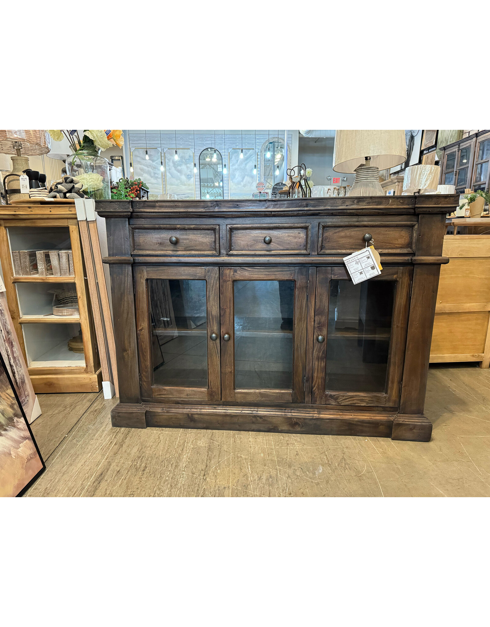 CAB387 Oxford Sideboard 55.1x15.7x39"H