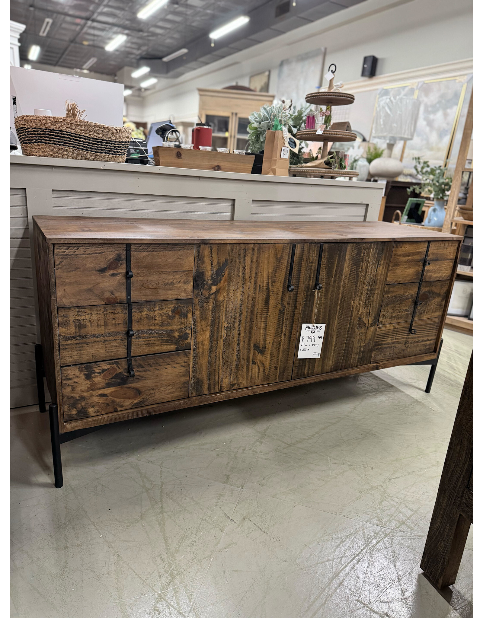 5050002 Solana Console SB 71”x21”x33”