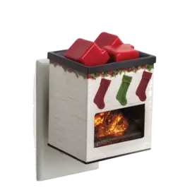 Pluggable Fragrance Warmer Holiday Fireplace P2CRS