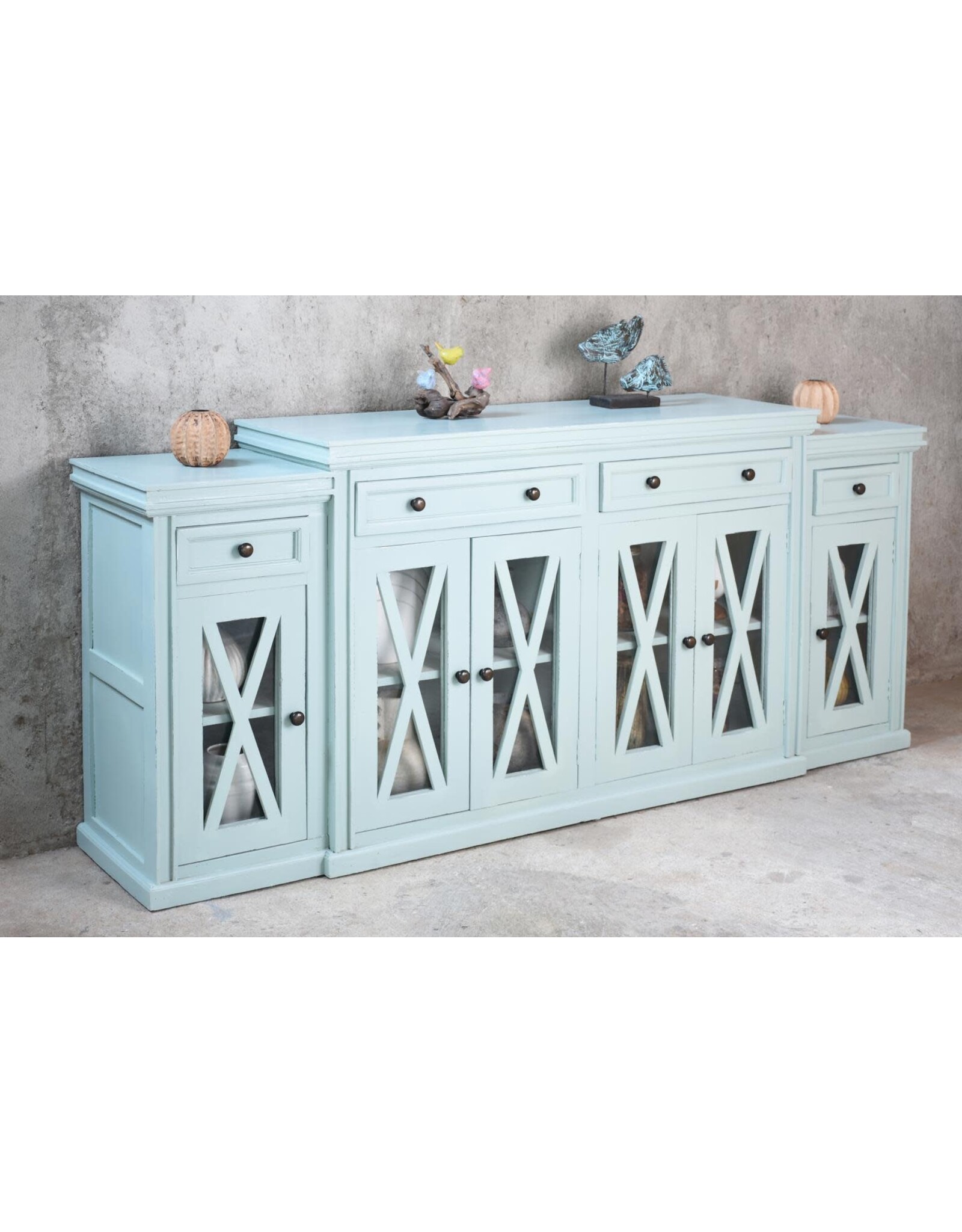 CAB618 Yorkshire Credenza 87x17.7x38.2"H