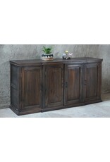 CAB621 Market Sideboard 4Panel Doors 73.2x18.8x36.2"H