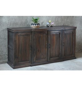 CAB621 Market Sideboard 4Panel Doors 73.2x18.8x36.2"H