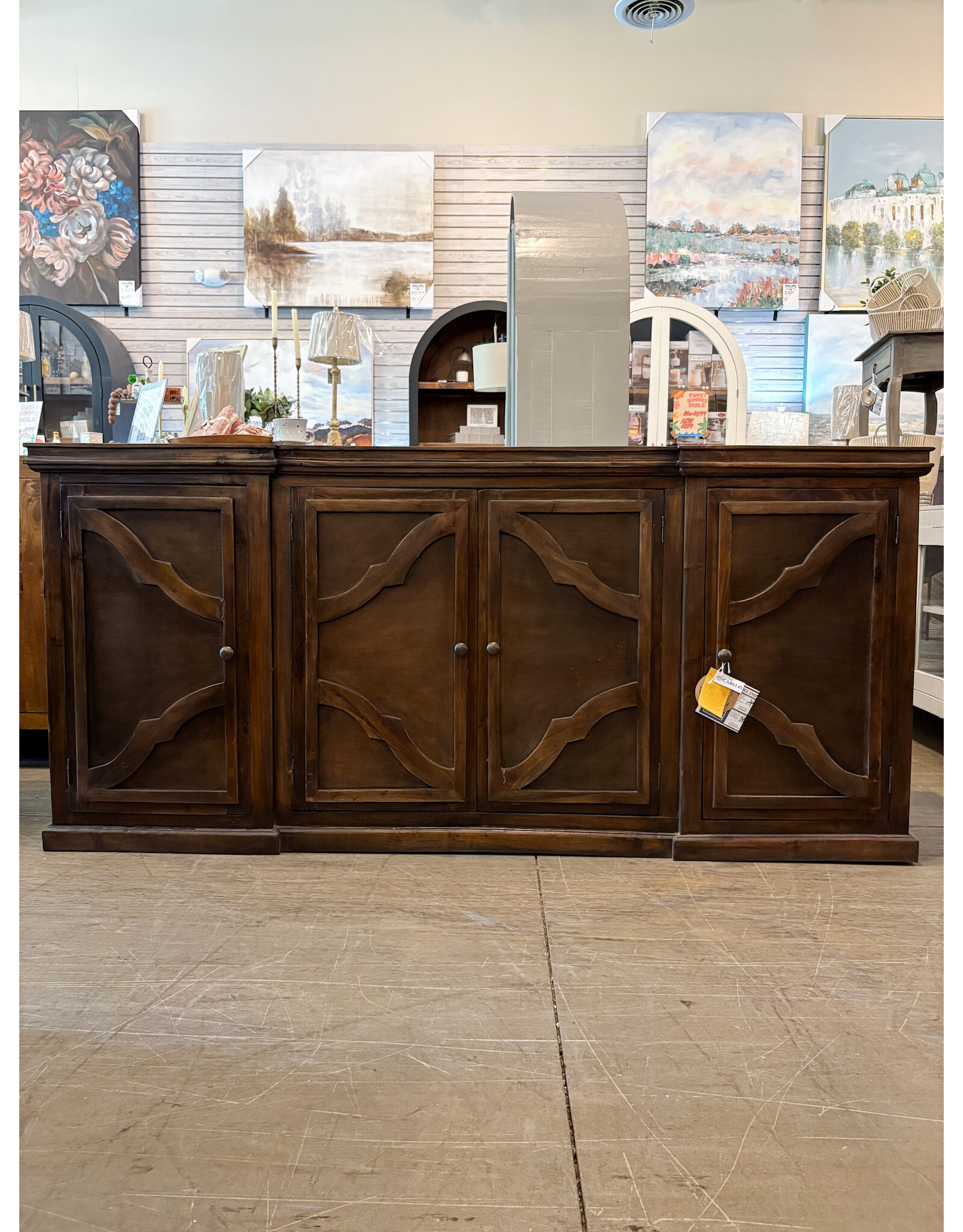 CAB614 Houston Credenza 81.8x18.8x37.3"H