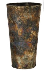 8.75"H X 4.75"DIA IRON VASE