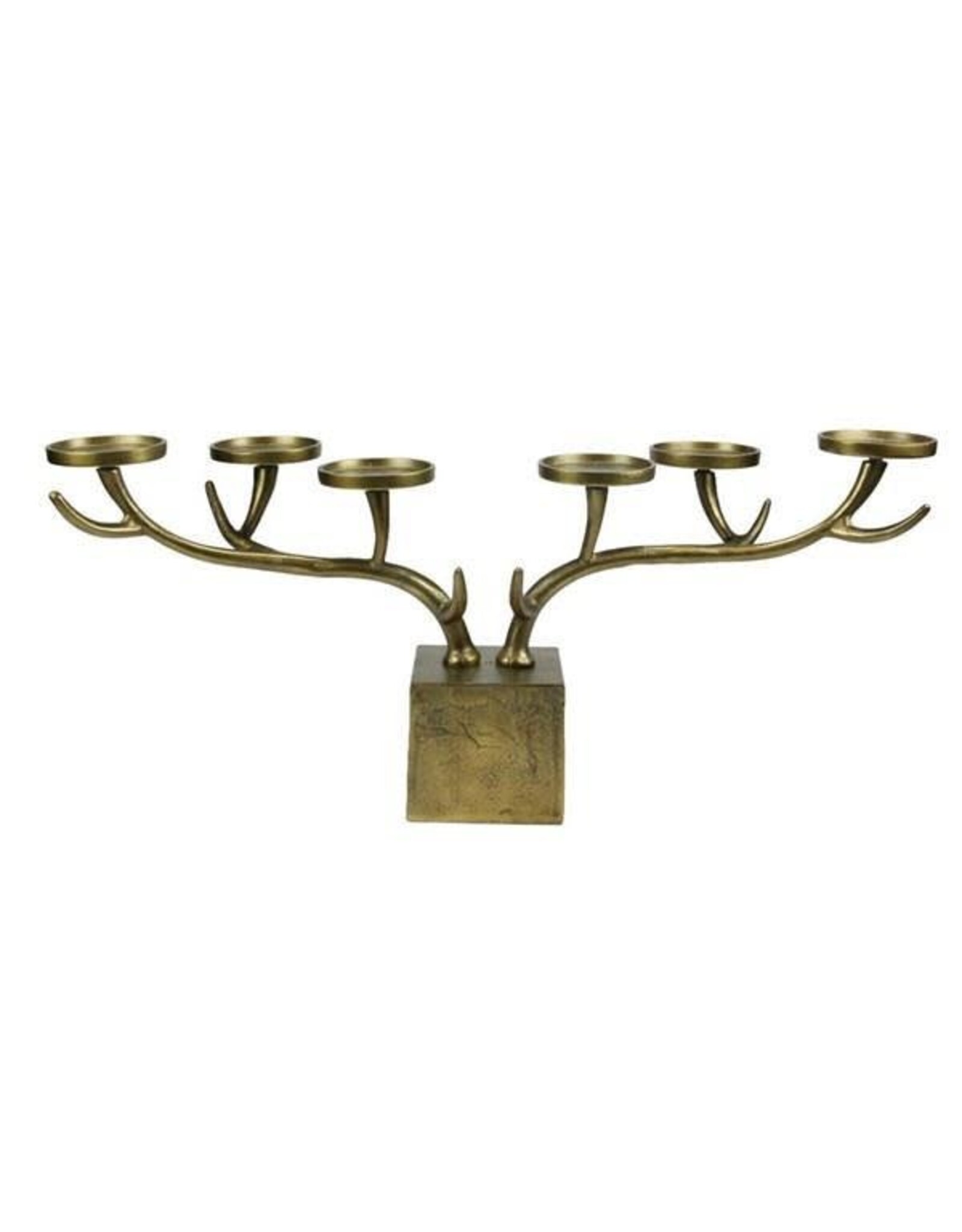 33.5"L ANTLER CANDLE HOLDER X6