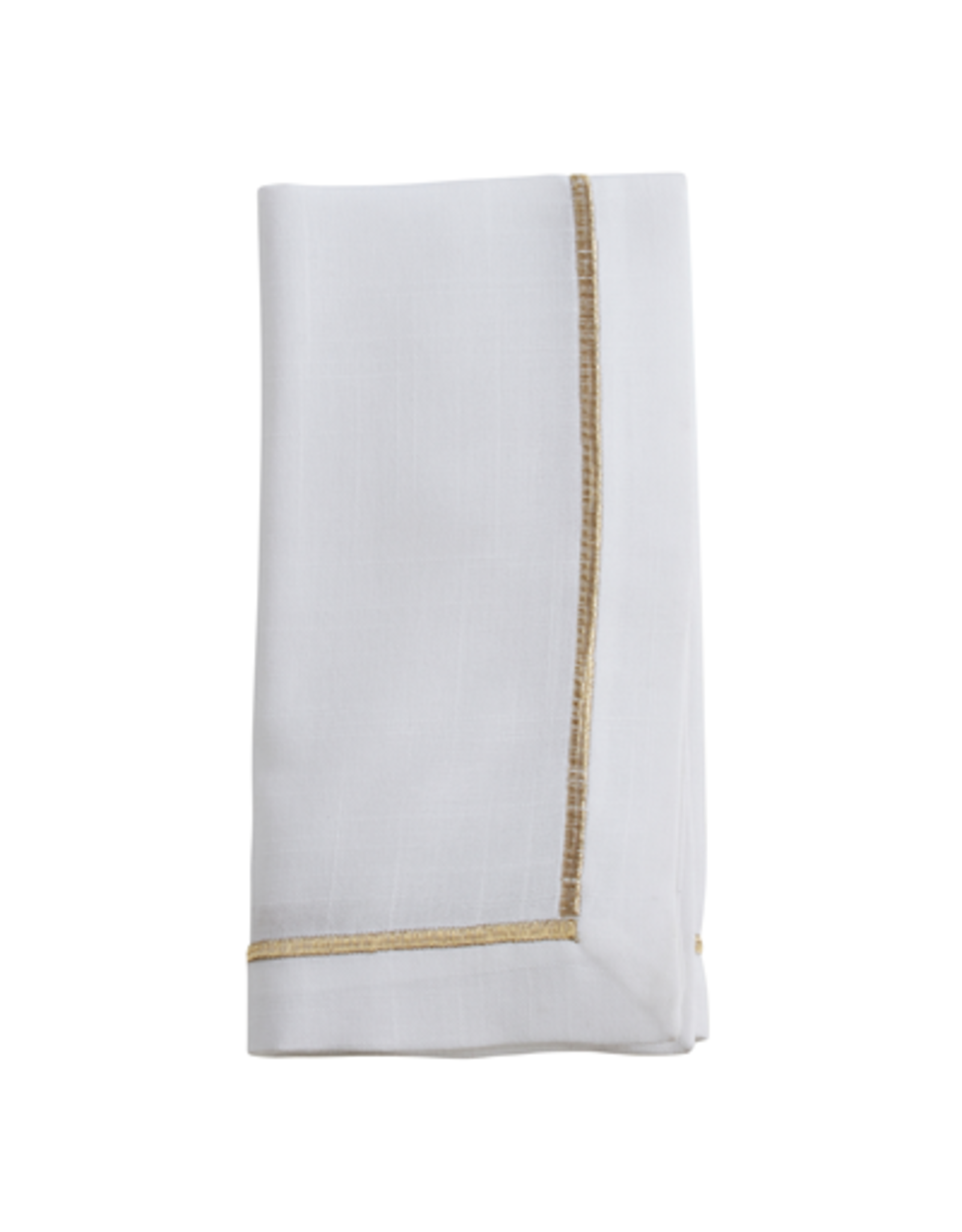 Embroidered Line Design Napkin