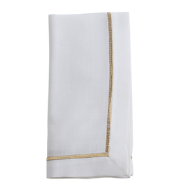 Embroidered Line Design Napkin