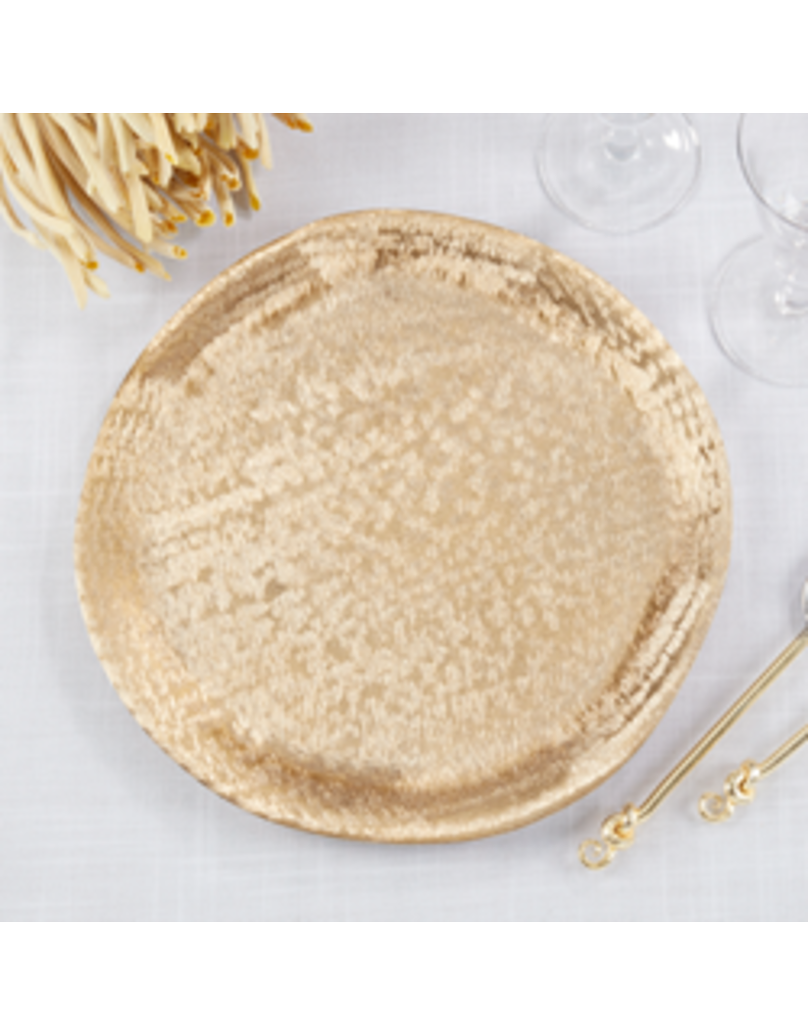 Brushed Aluminum Charger 13"