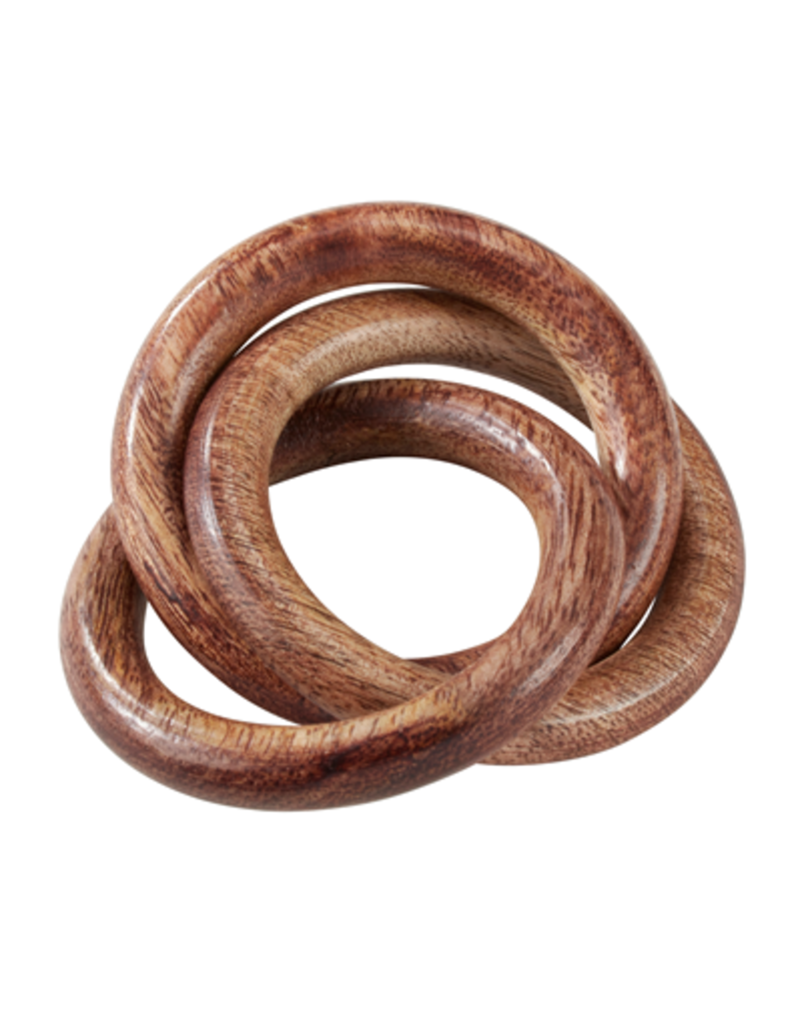 Wooden Interlock Napkin Ring