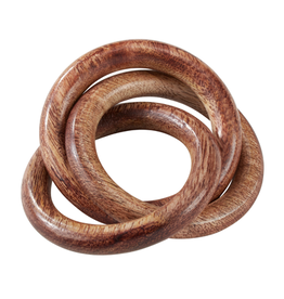 Wooden Interlock Napkin Ring