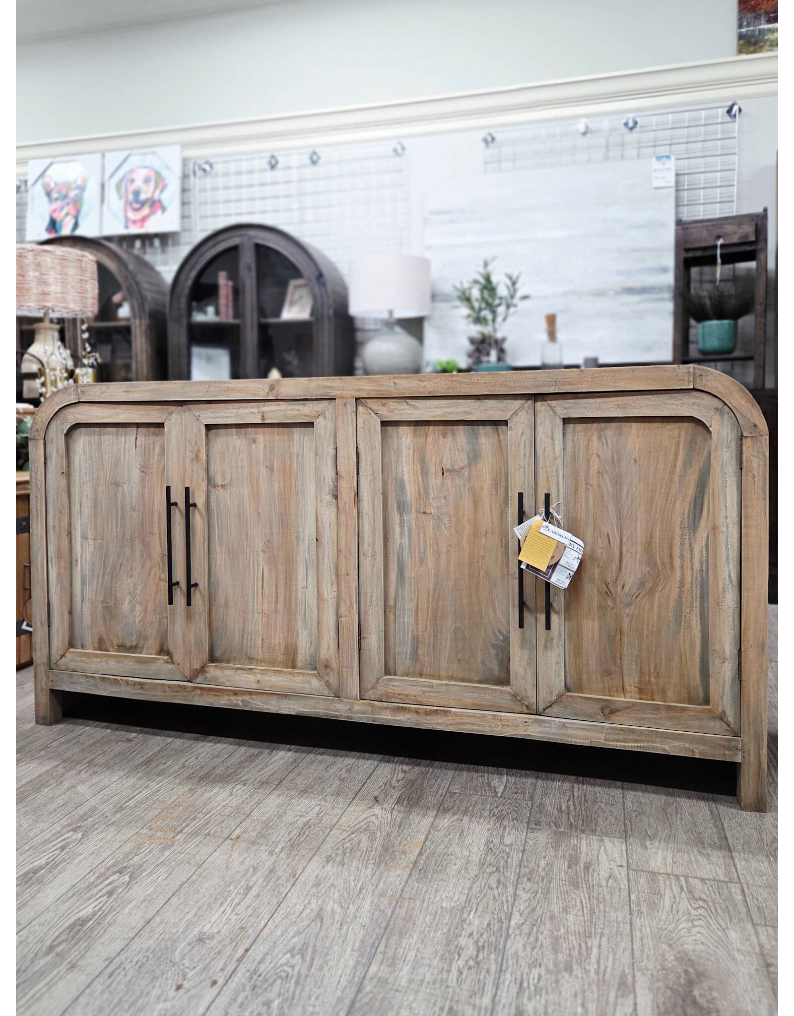 CAB394 SO Soho Credenza 71.2x18.8x36.2"H