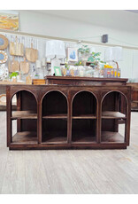 CAB636 Florence Open Display w/Adj Shelf 62.6x17.3x33.1"H