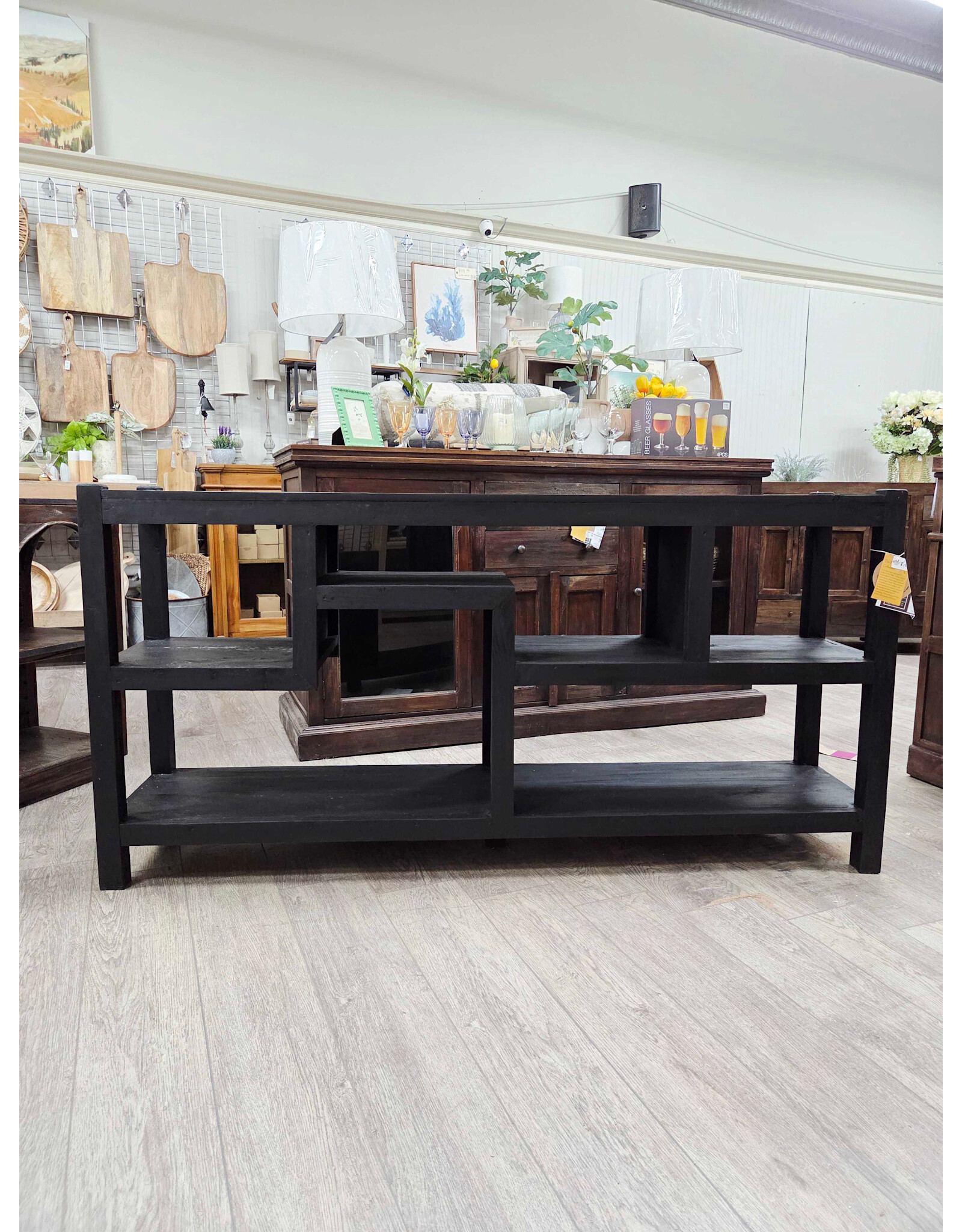 TAB273 Branford Display Cabinet 68.5x15x34.2"H