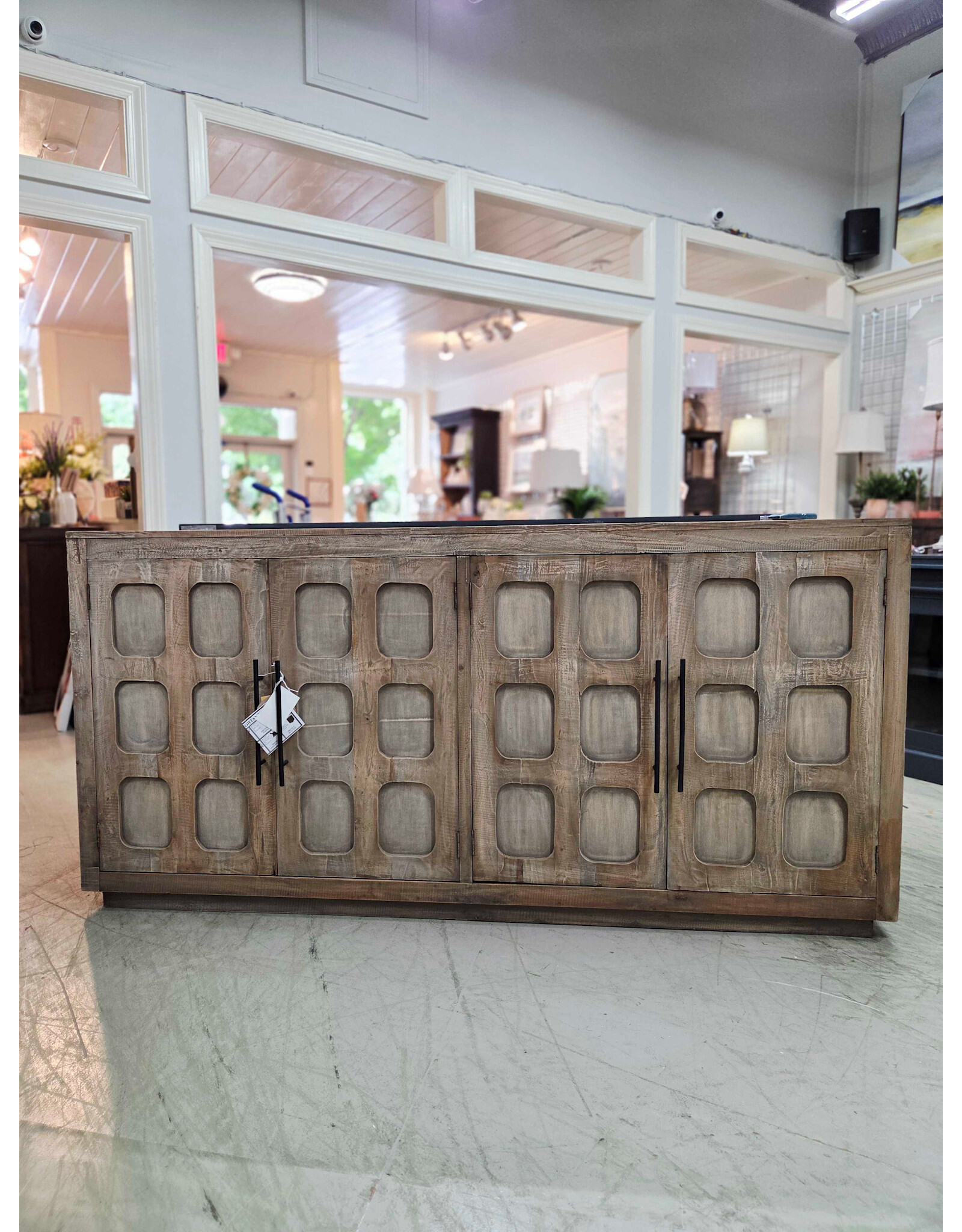 CAB613 Jasper Credenza 4 Doors 76x17.7x37"H