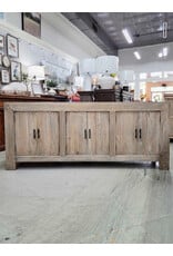 CAB633 Hilton Credenza 6Panel Doors 79.5x18.1x33.1"H