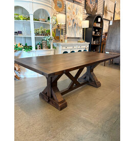 TAB2278 SO5 Dining Table Ebony 39.25x84x30.25"