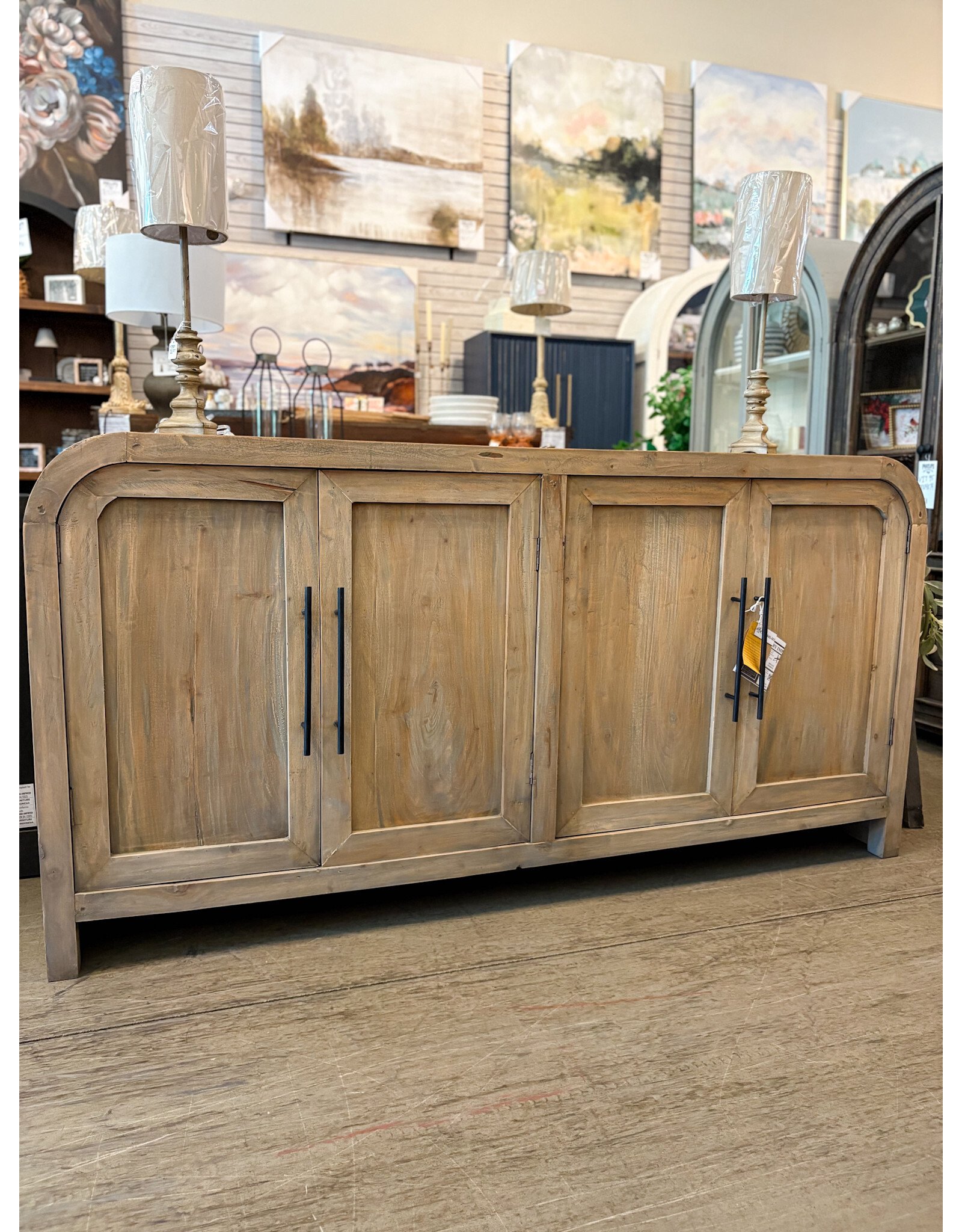 CAB394 SO Soho Credenza 71.2x18.8x36.2"H