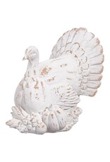 6" Turkey  White Antique AFZ651-WH/AT