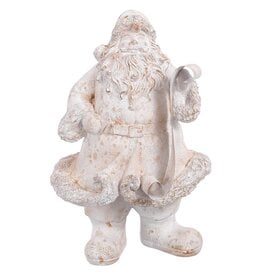 13" Santa  White Antique XSS297-WH/AT