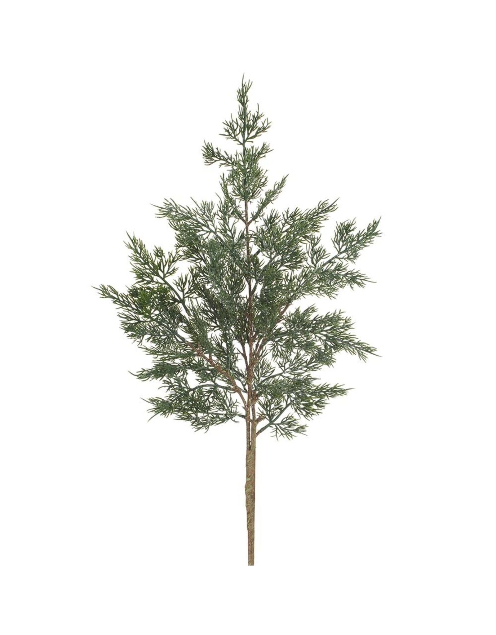 34" Glittered Cedar Spray YSC612-GR