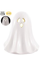 4.5" Battery Operated Ghost With Light White AFZ515-WH