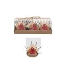 3-1/4"L x 3"H Foam Turkey w 12 Place Card Holders