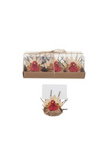 3-1/4"L x 3"H Foam Turkey w 12 Place Card Holders