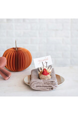 3-1/4"L x 3"H Foam Turkey w 12 Place Card Holders