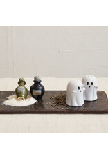 S/2 1-3/4" Round x 4"H Stoneware Potion S & P Shakers