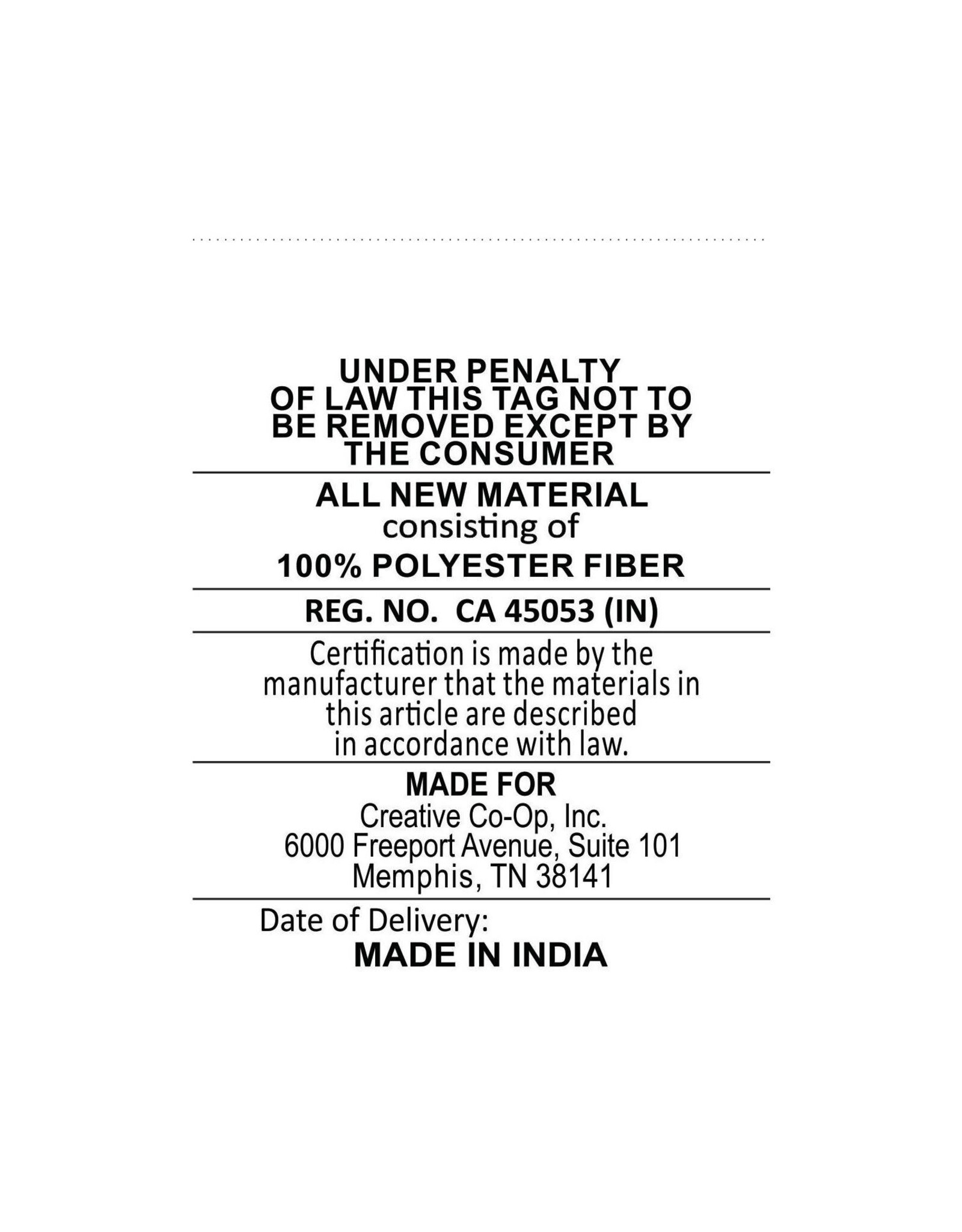 22"Lx13"Wx3"H Faux Sherpa Candy Cane Pillow, Red & White