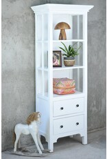 CAB306 Glazed Curio 22 x 14 x72"H