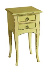 TAB840 2Drw End Table 15.7x15x27.6"H