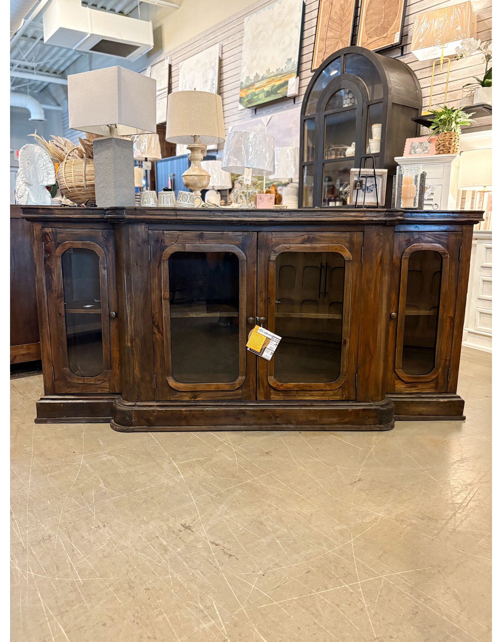 CAB616 Cambridge Credenza 76x18.1x37"H