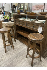 Kendall Bar with 3 Barstools Desert Sand