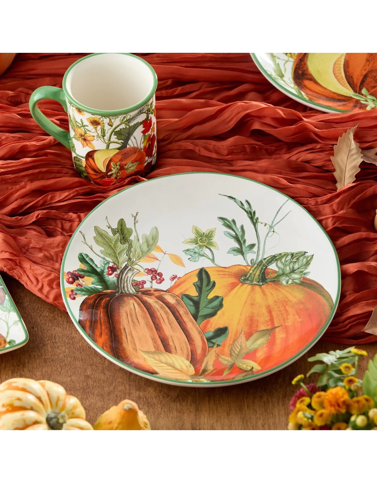 Harvest Fields Dinner Plate 11in 34985