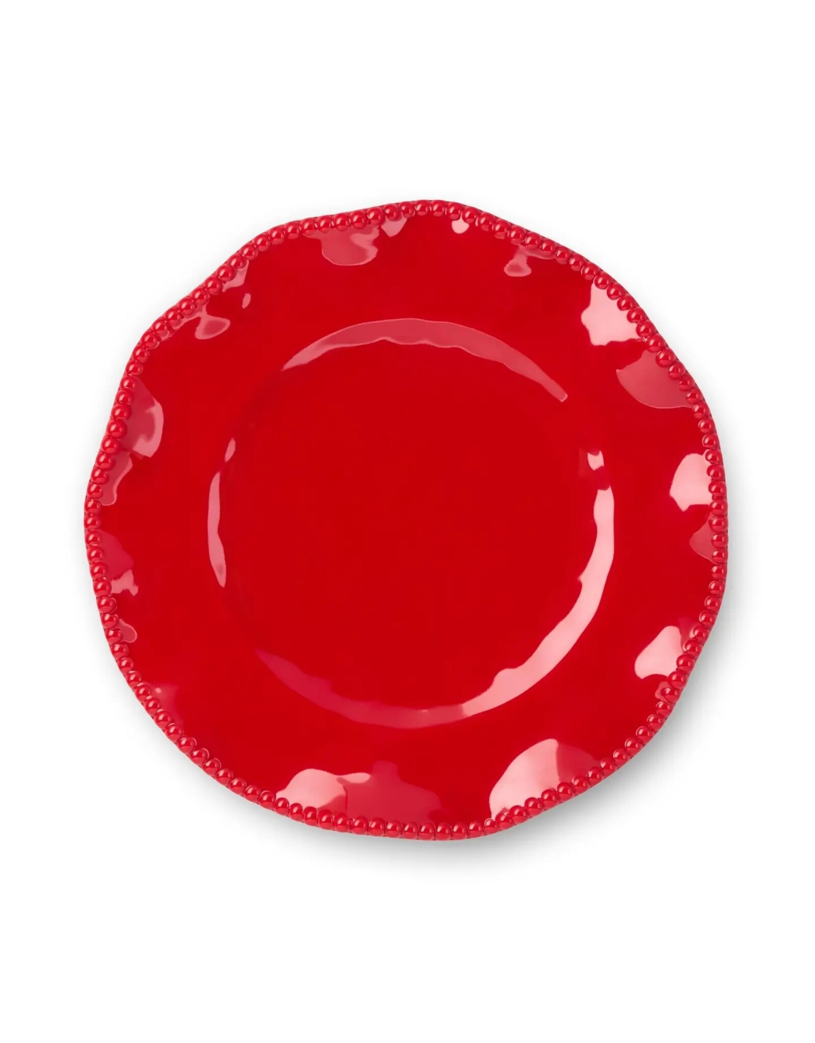 Perlette Red Melamine Salad Plate 9in  31712
