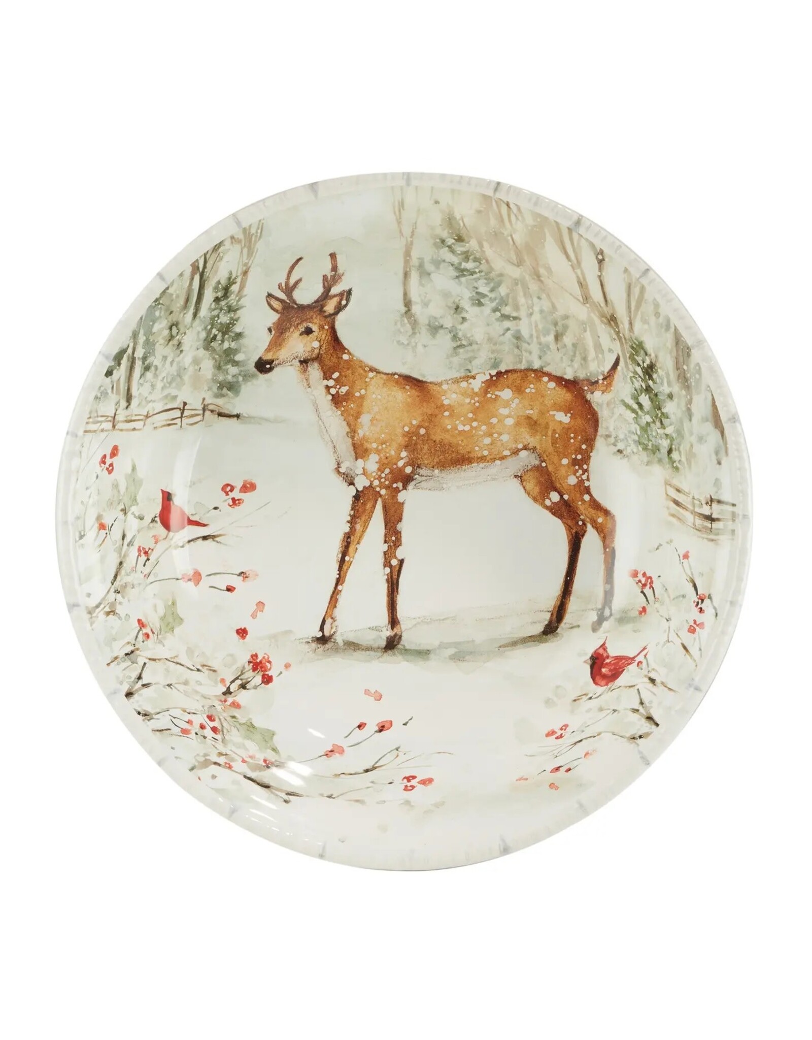Winter's Walk Christmas Dinner Plate 10.5in 29015