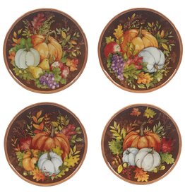 Harvest Blessings Fall Dessert Plate 8.5in 4 styles 28731