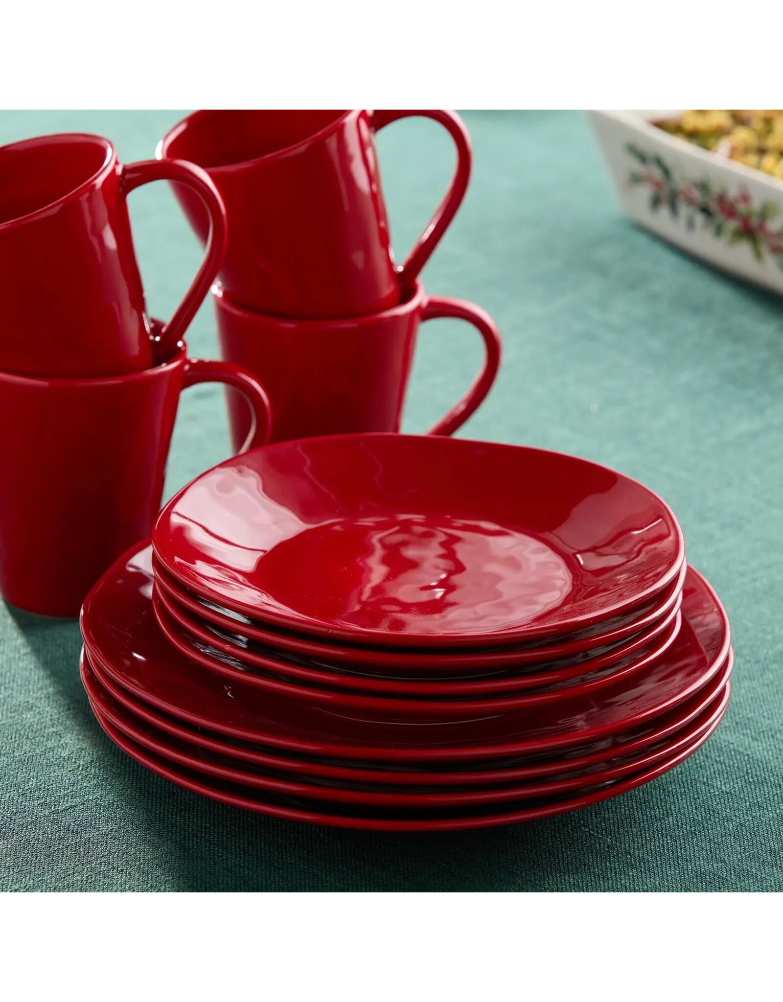 Berry Red Dessert Plate 9in 21666